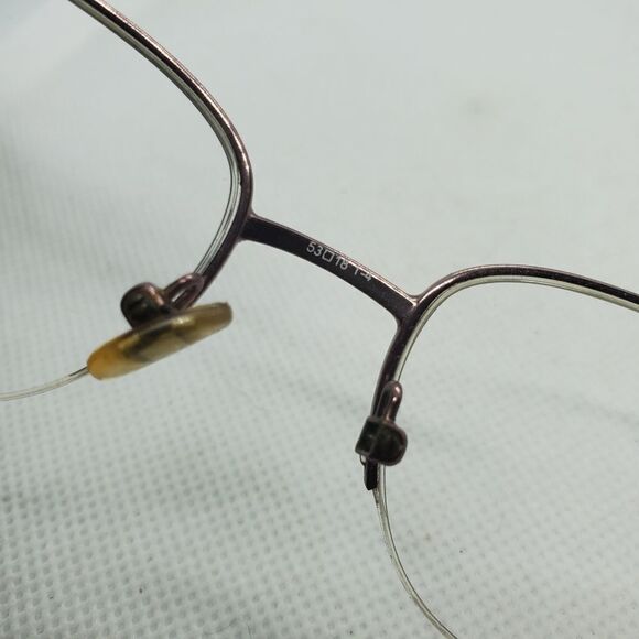 Liz Claiborne Purple Prescription Glasses Frames - Picture 8 of 9